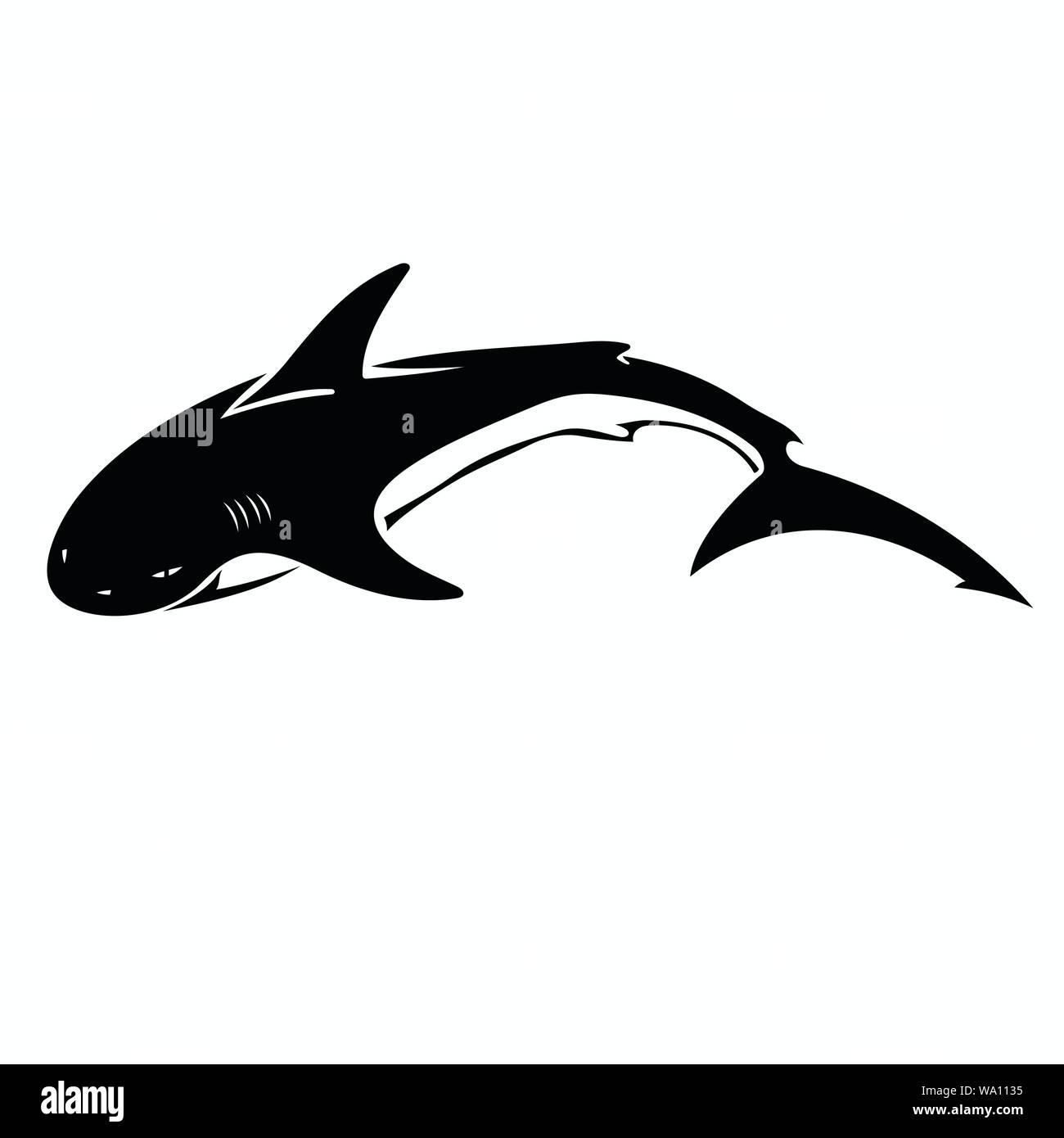 whale vector Stock Vector