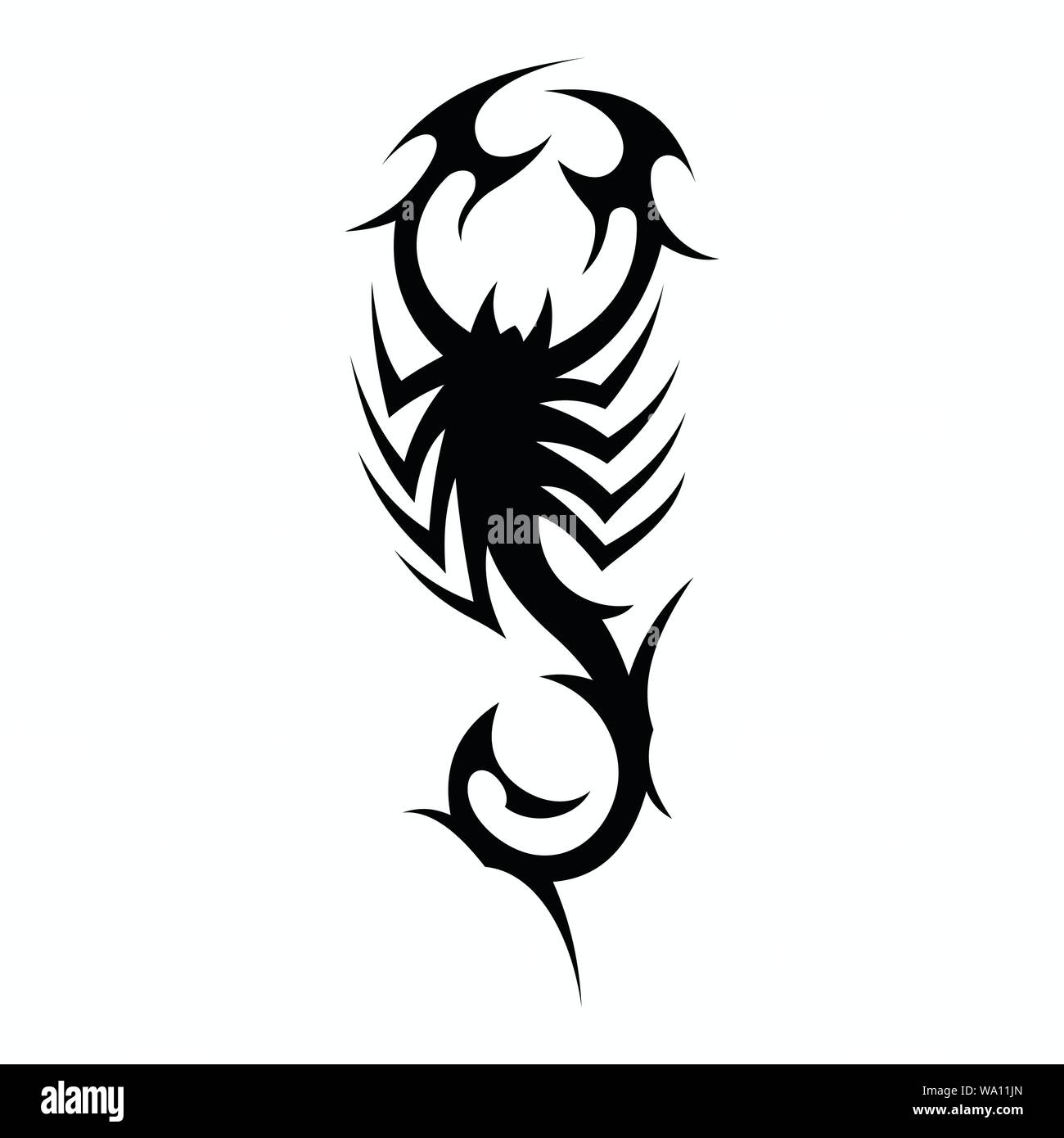 Tattoo scorpion hi-res stock photography and images - Alamy