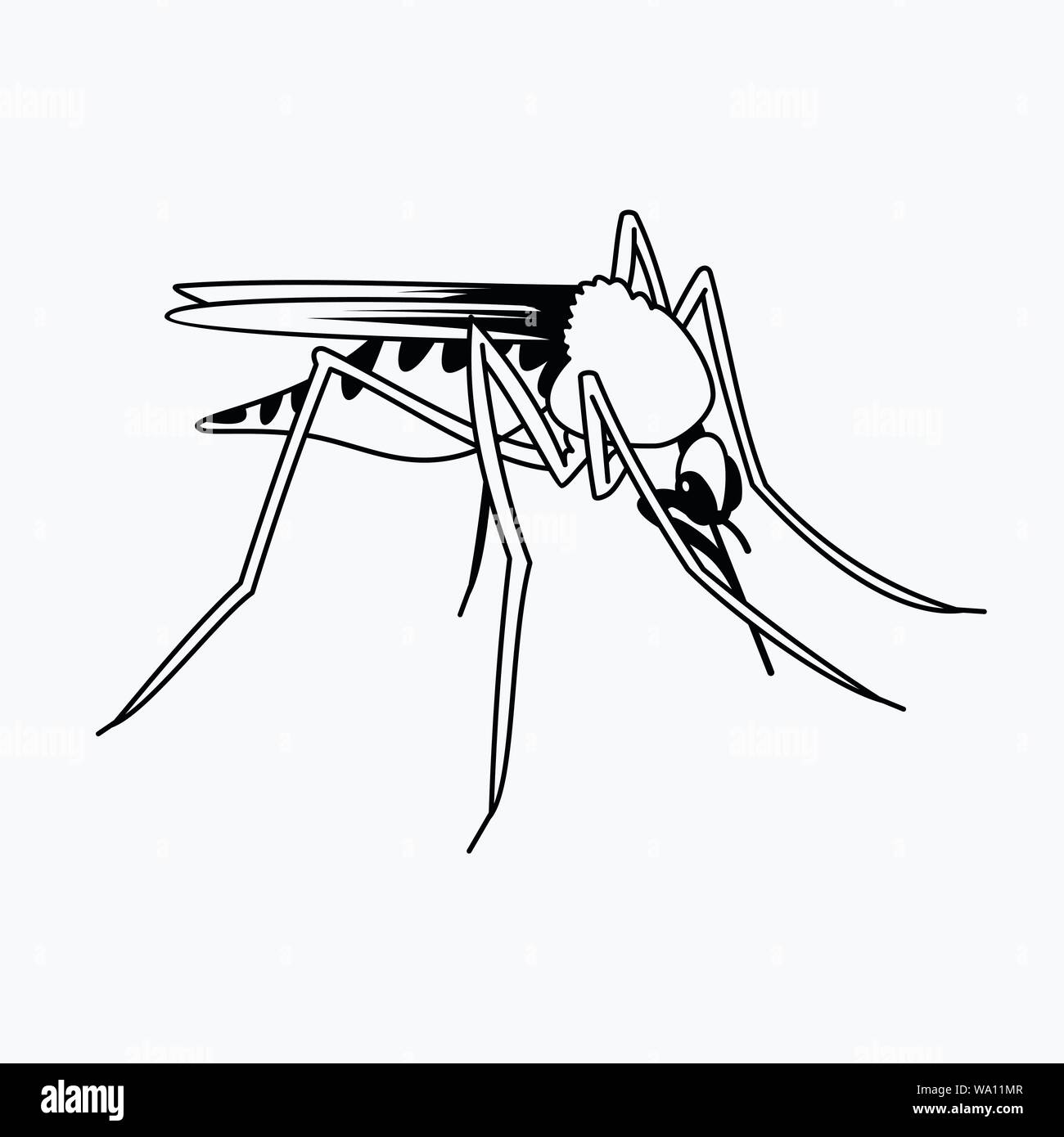 Parasitic vector Black and White Stock Photos & Images - Alamy