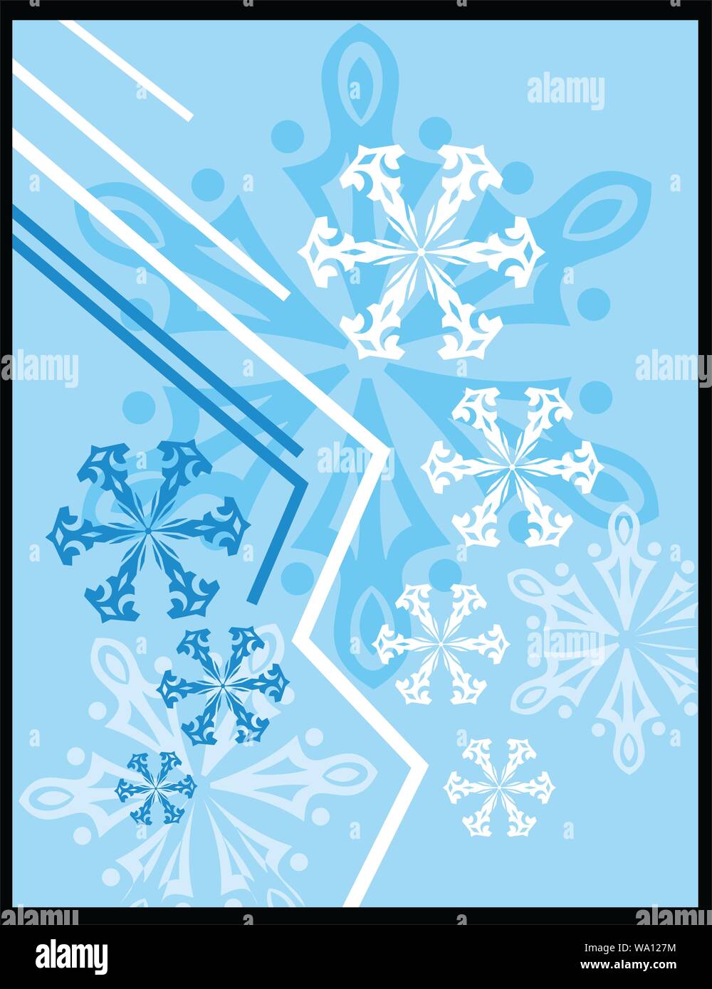 vector illustration of christmas background banner Stock Vector Image ...