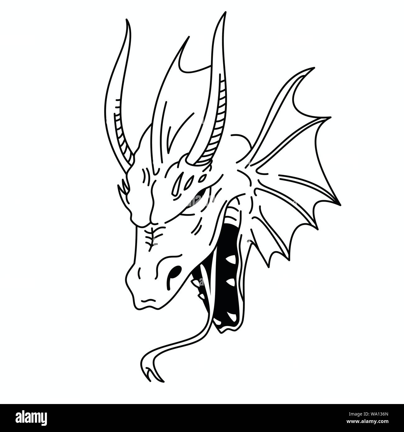 Share more than 79 dragon stencil tattoo best - in.cdgdbentre