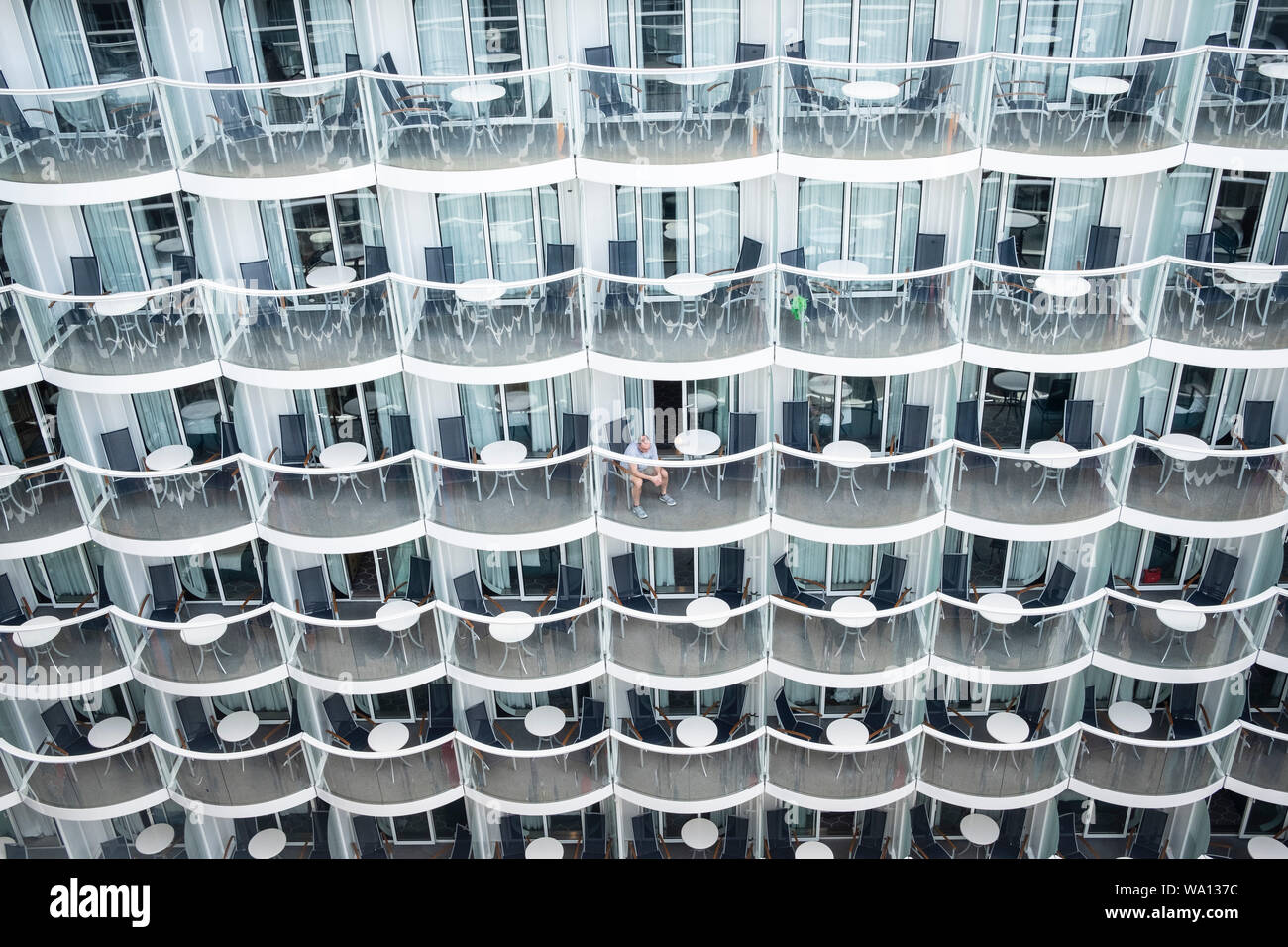 The Ship Has Just Left Miami One Passenger Preferred To Remain