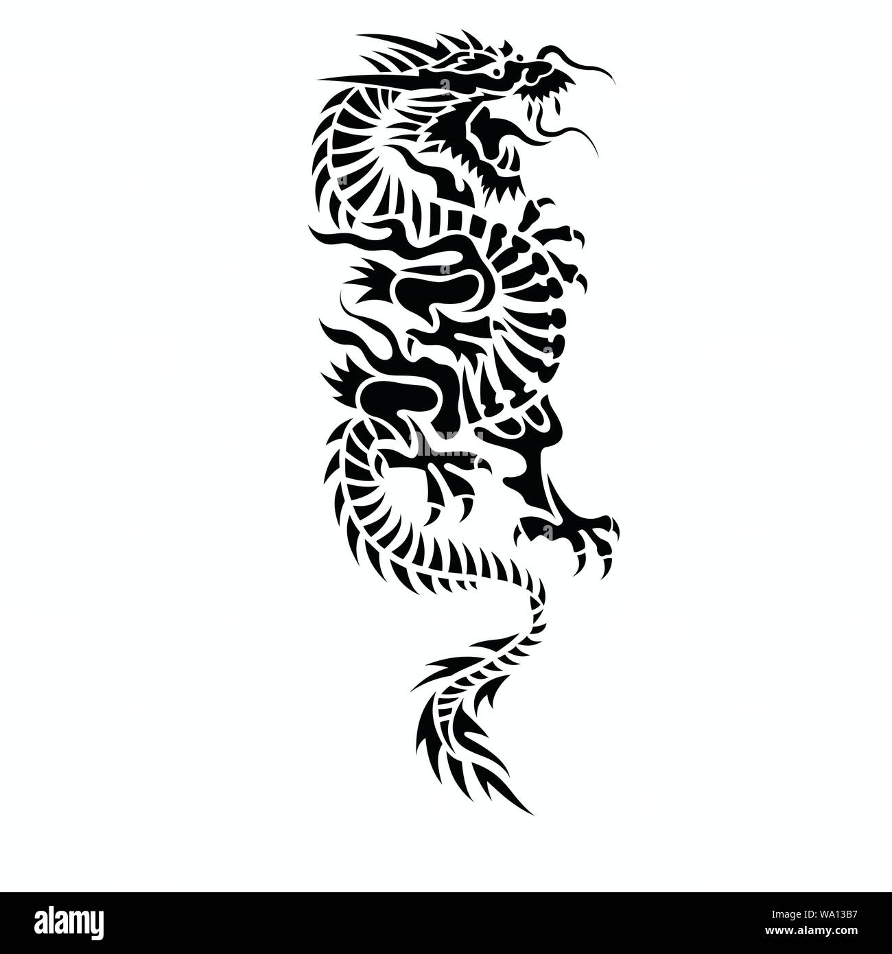 Tattoo Removal Dragon Body Art  Dragon Vector Tattoo HD Png Download   Transparent Png Image  PNGitem