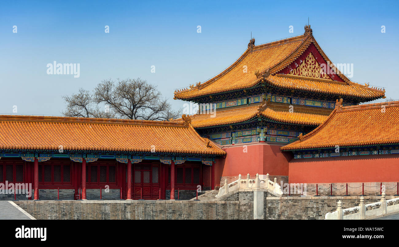 Beijing's Forbidden City Stock Photo