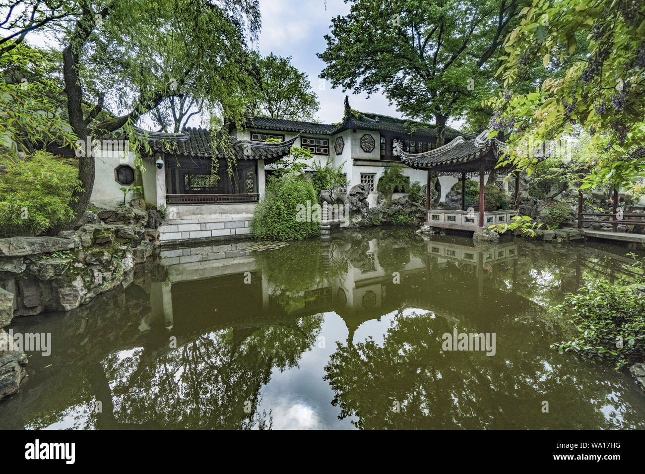 Suzhou gardens - garden - 3 Stock Photo