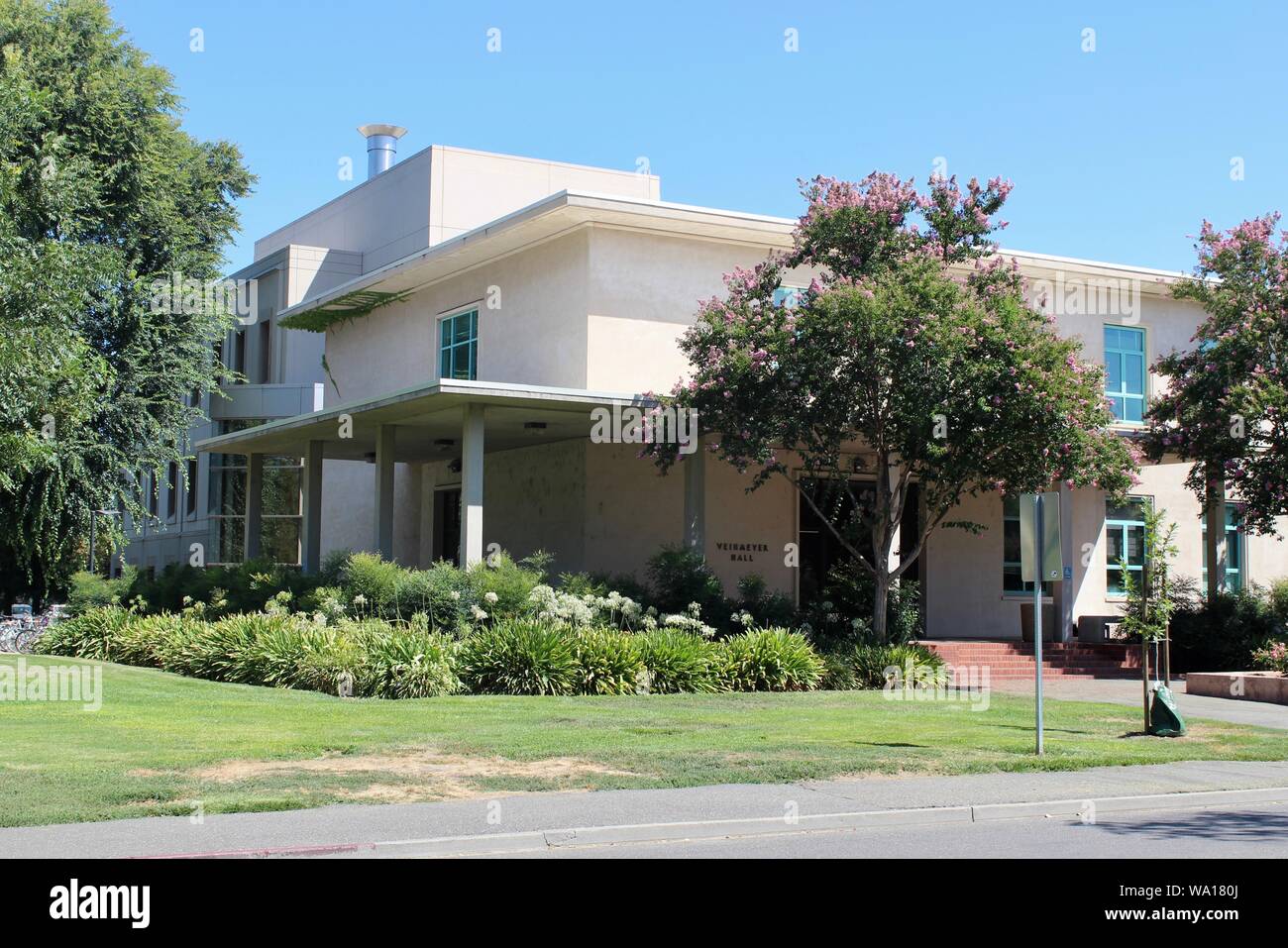 Viehmeyer Hall, UC Davis, Davis, California Stock Photo Alamy