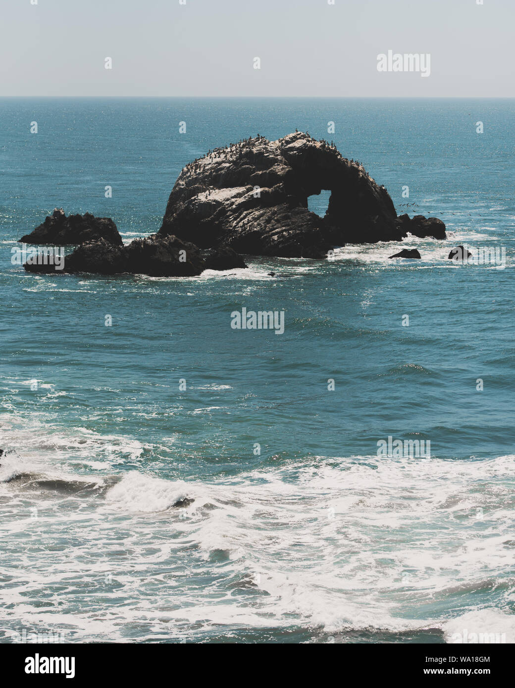 The Pacific Ocean Stock Photo