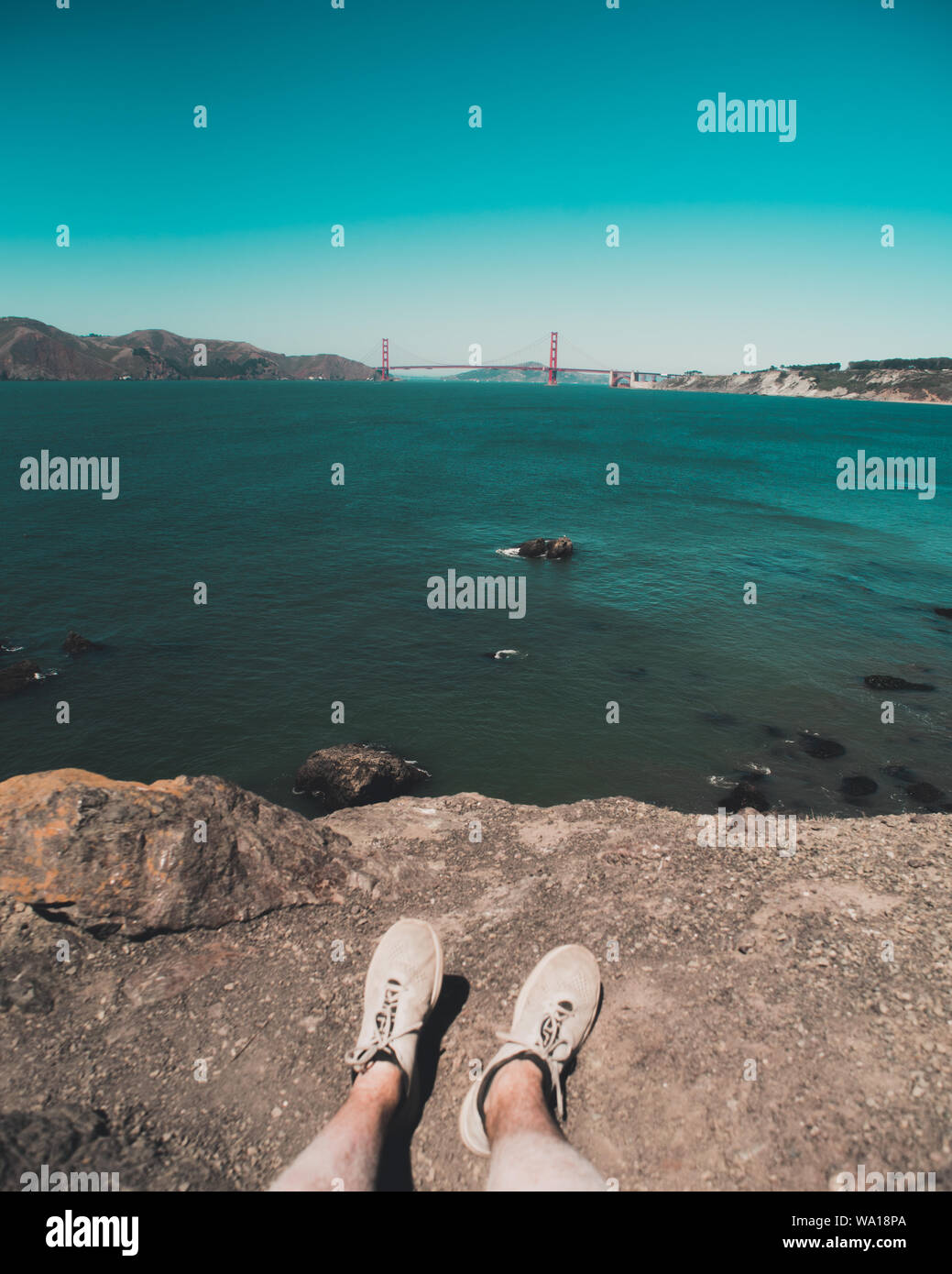 Golden Gate Bridge Stock Photo
