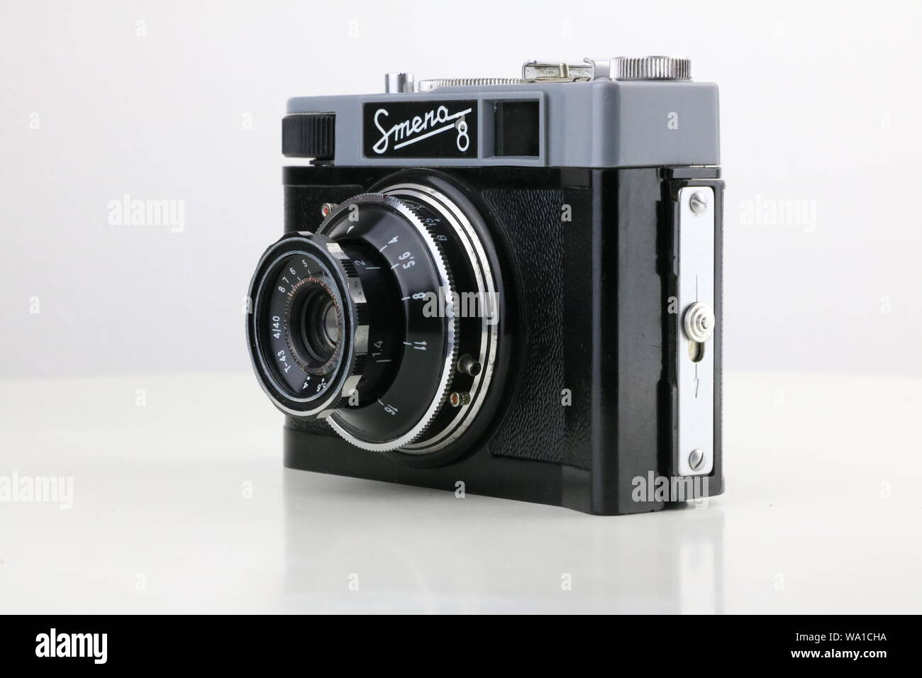 Smena-8, vintage soviet camera Stock Photo