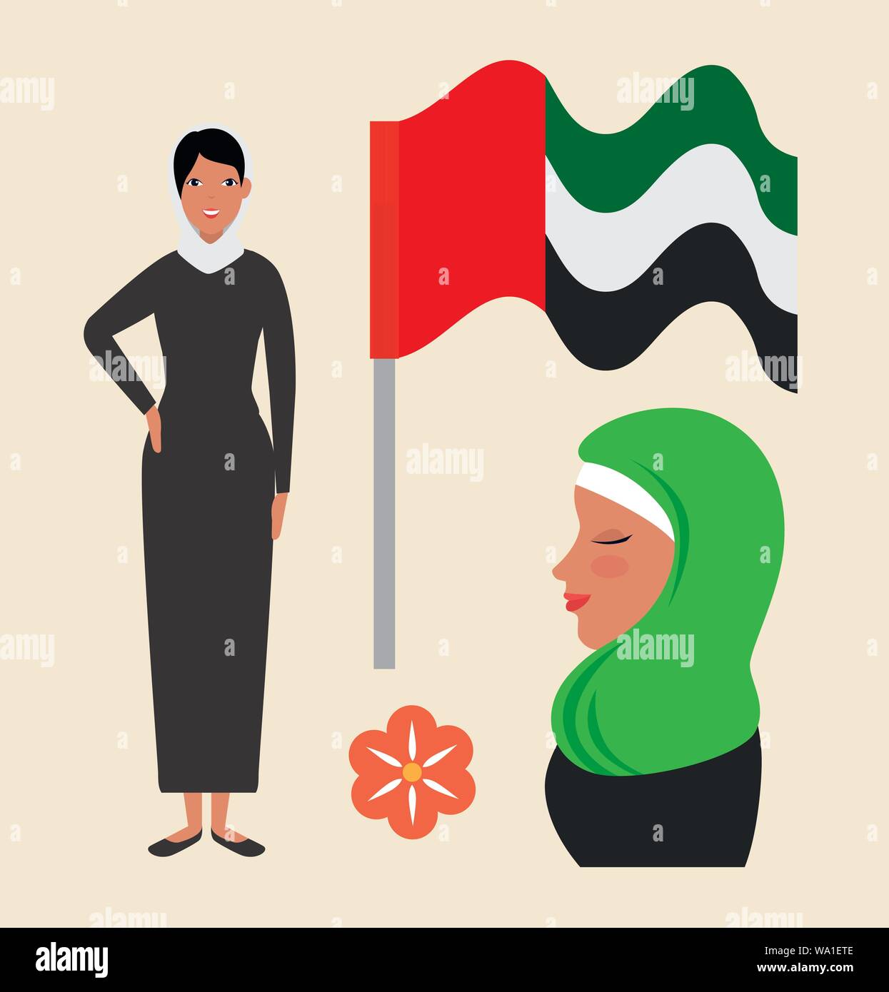 Emirati girl Stock Vector Images - Alamy Emirati girl Stock Vector Images - Alamy