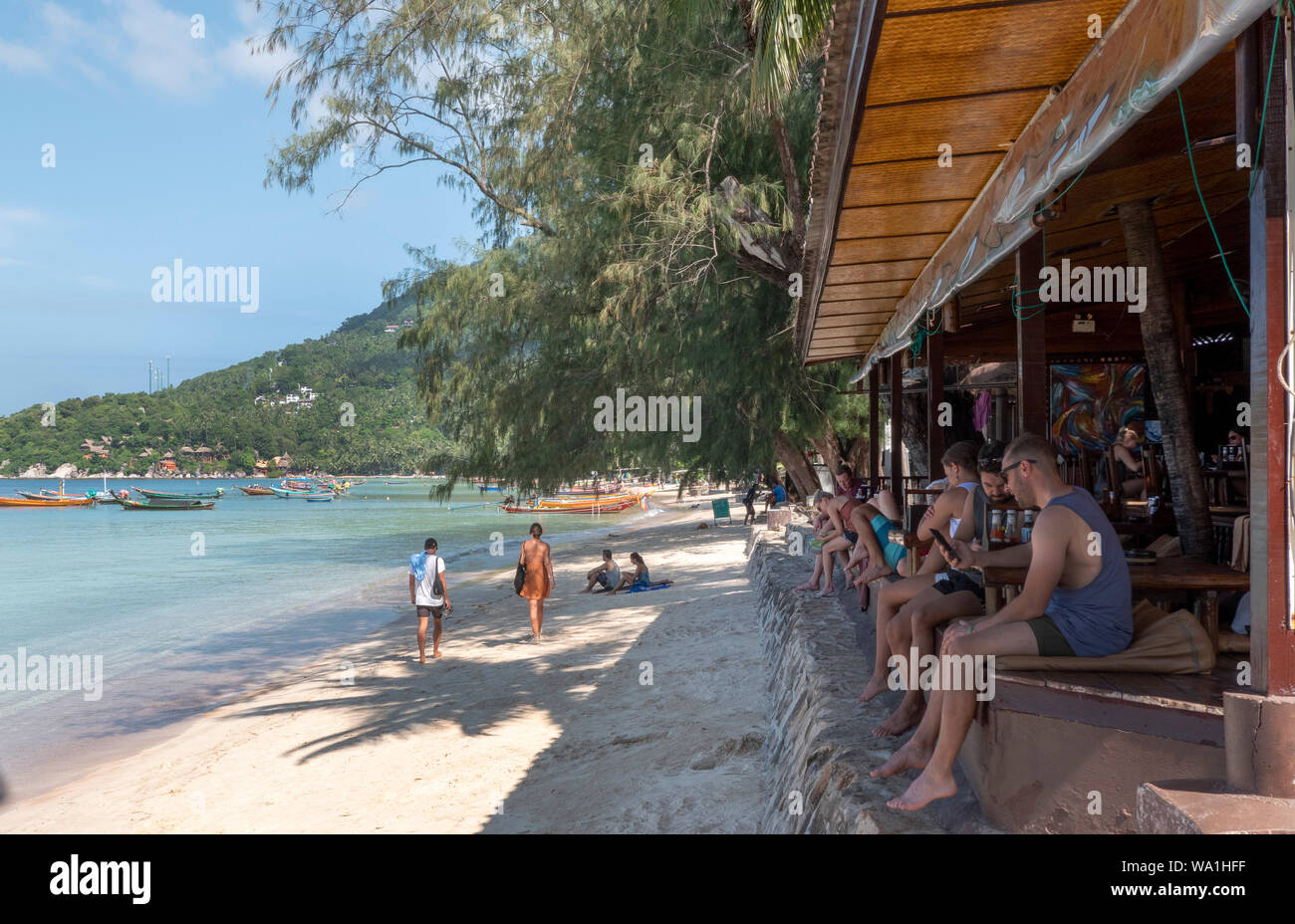 Sairee Cottage Restaurant Ko Tao Thailand Stock Photo 264337795