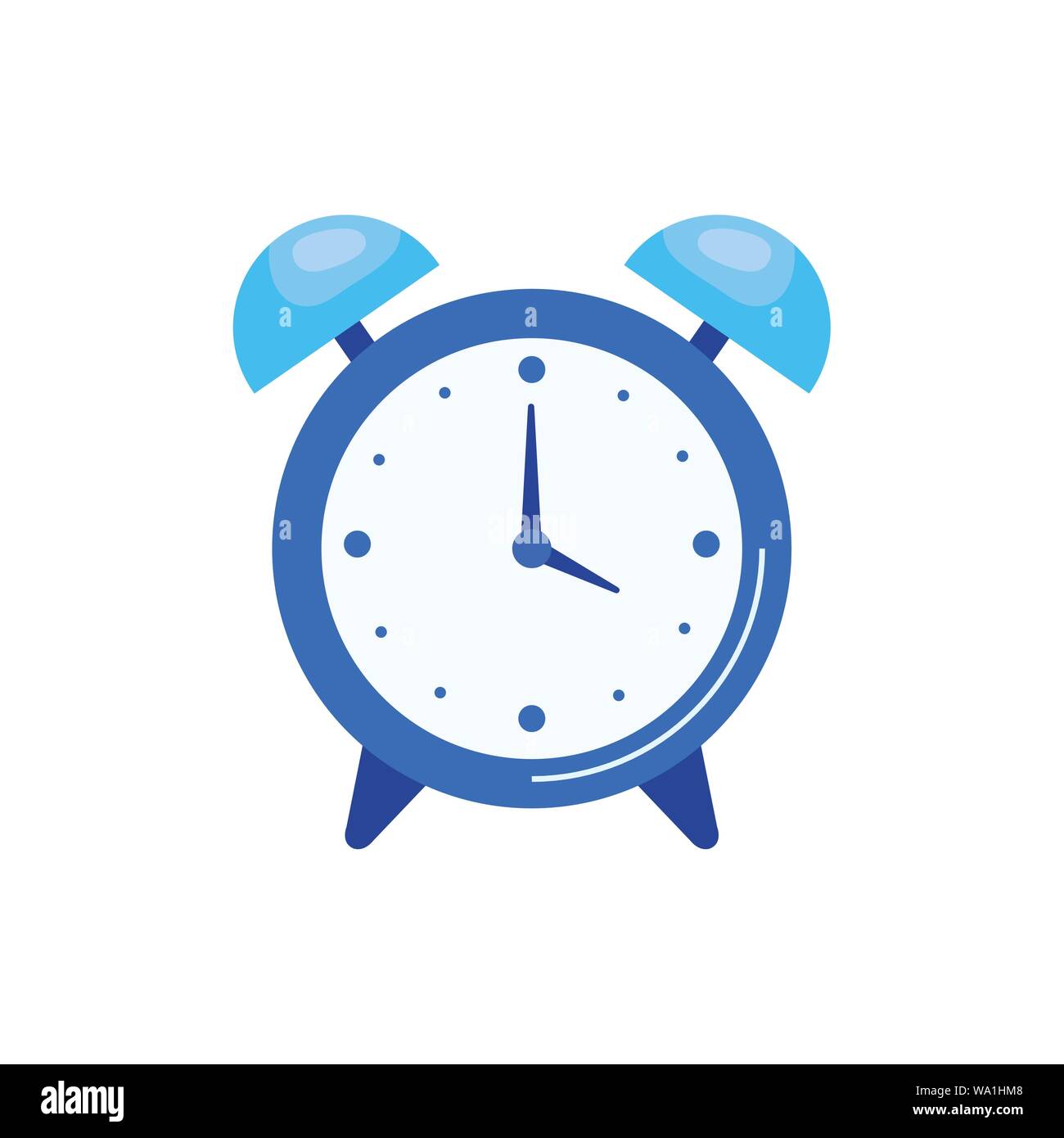 alarm clock watch isolated icon Stock Vector Image & Art - Alamy