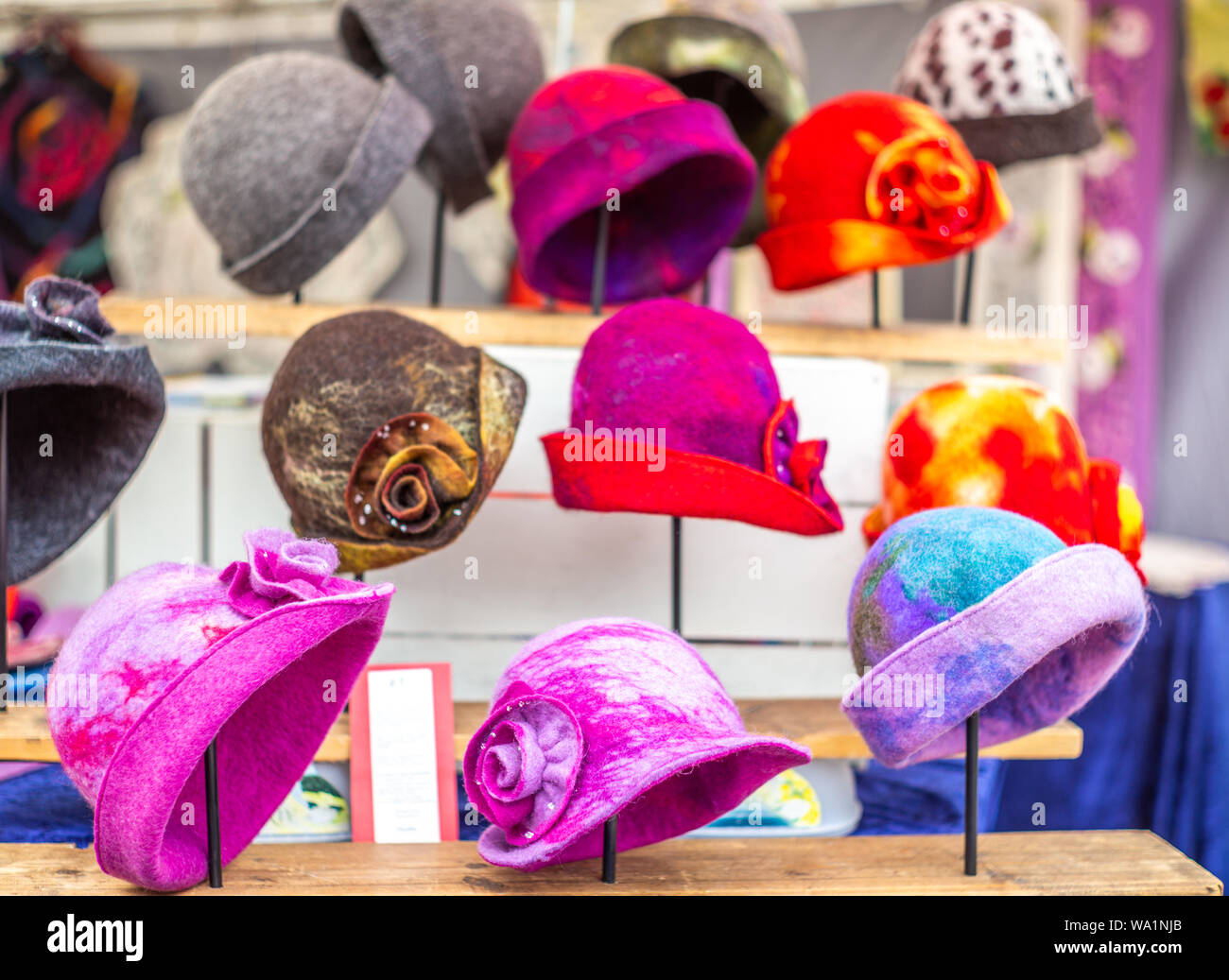 Felt hats hi-res stock photography and images - Alamy