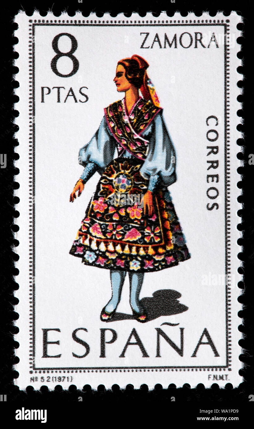 Spain postal stamp print by EL BUEN LIMÒN