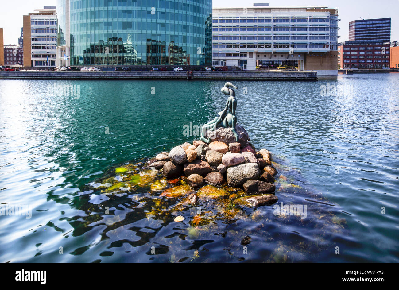Copenhagen - abstract sculpture Stock Photo - Alamy