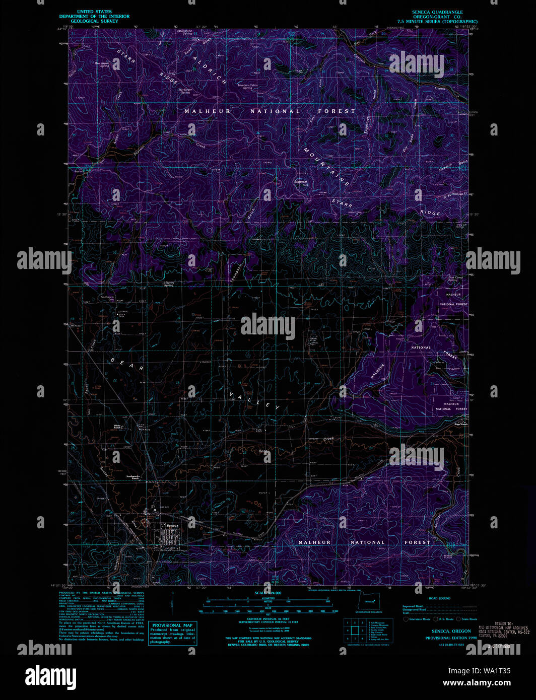 Map of seneca hires stock photography and images Alamy