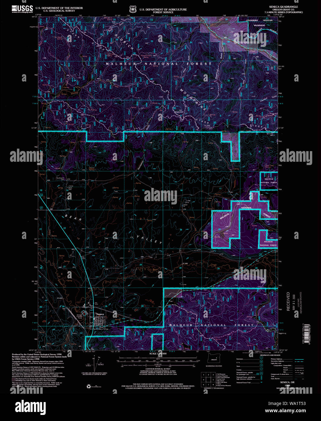 Map of seneca hires stock photography and images Alamy