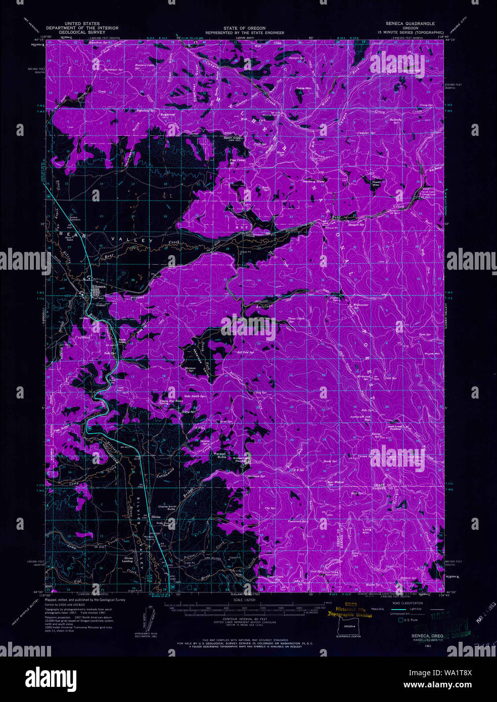 Map of seneca hires stock photography and images Alamy