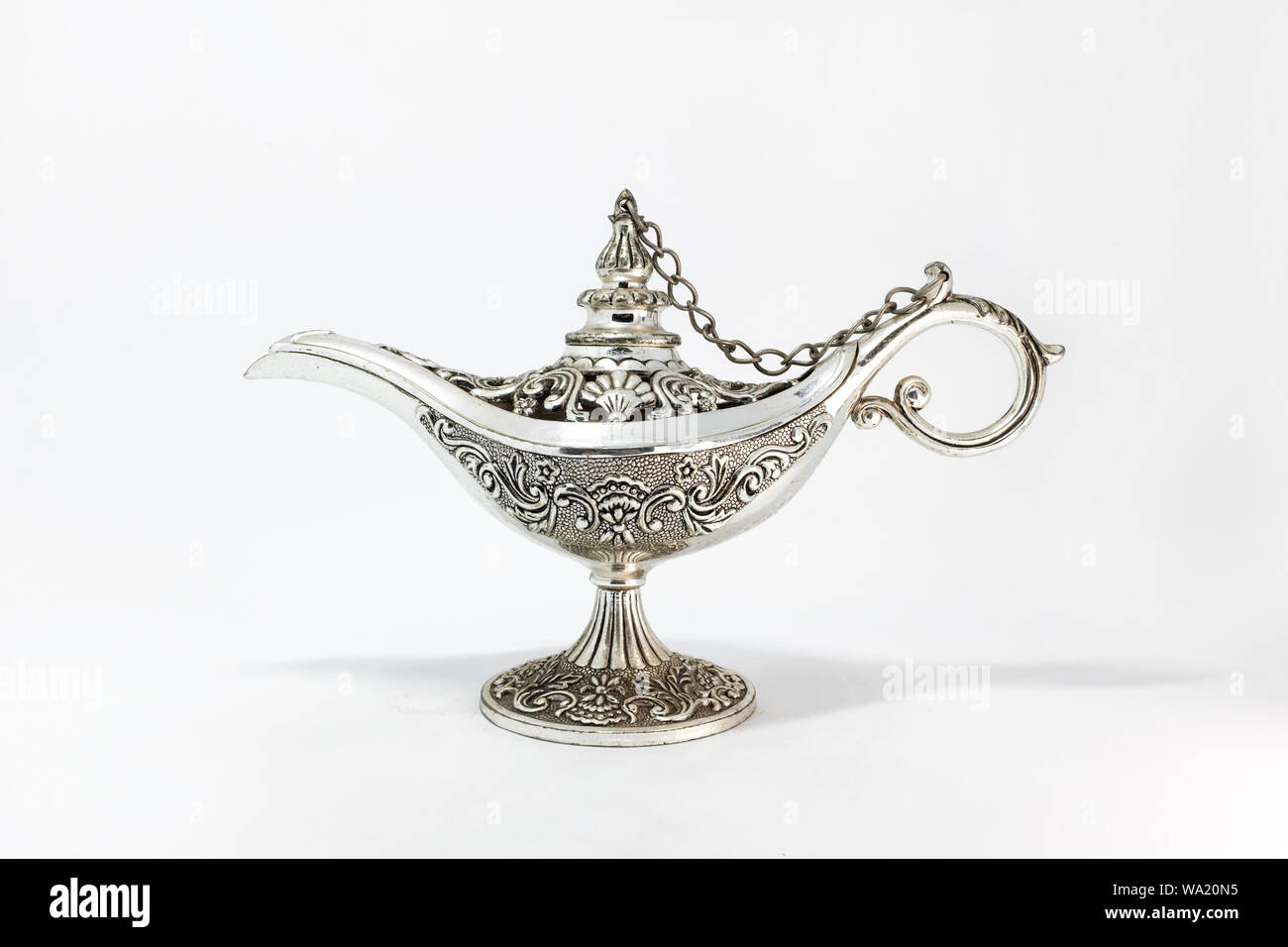 Aladdin magic lamp Stock Photo