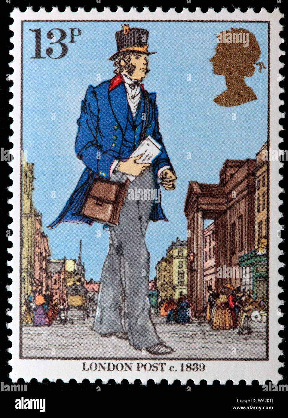 Victorian postman hi-res stock photography and images - Alamy