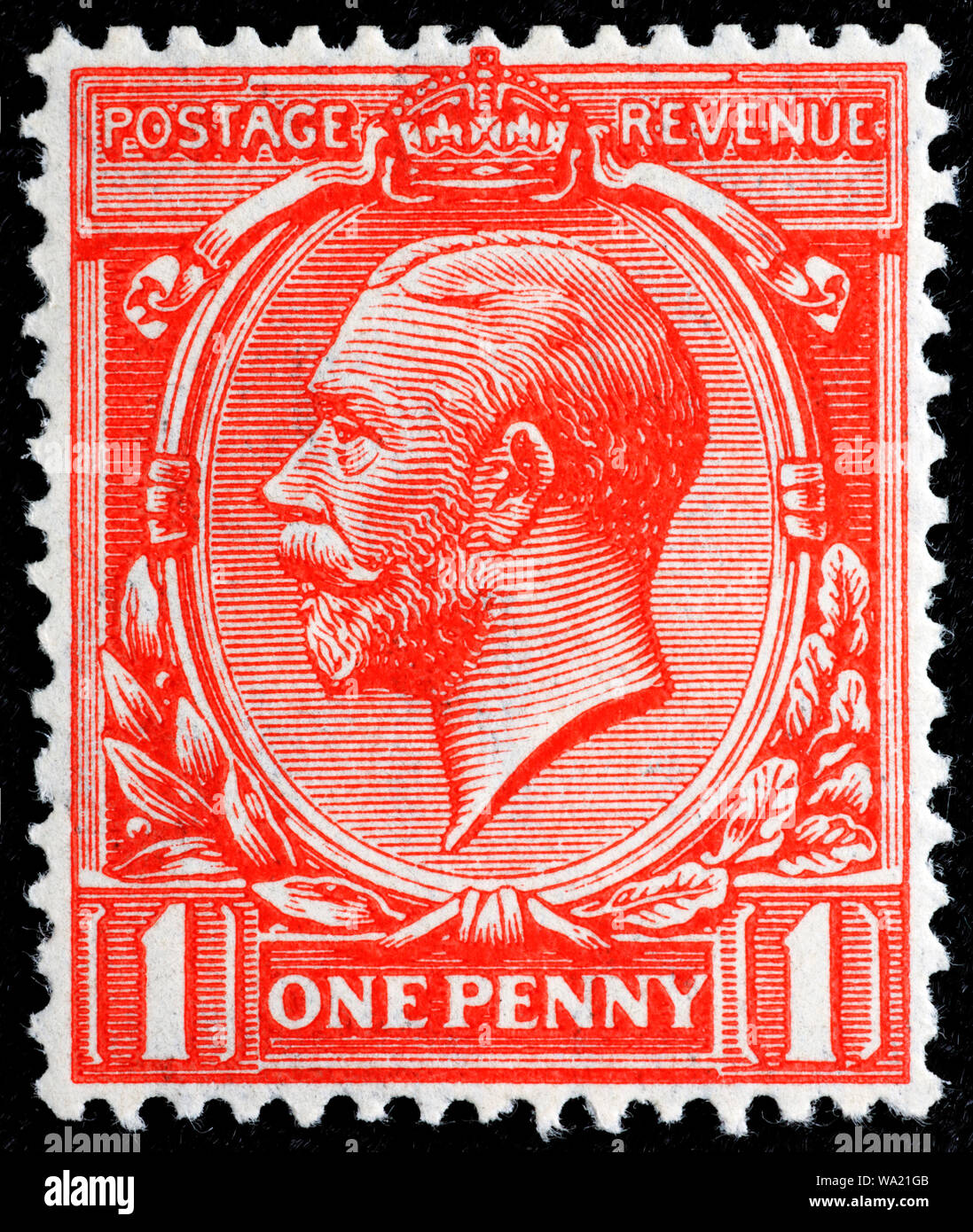 King V (18651936), postage stamp, UK, 1912 Stock Photo Alamy