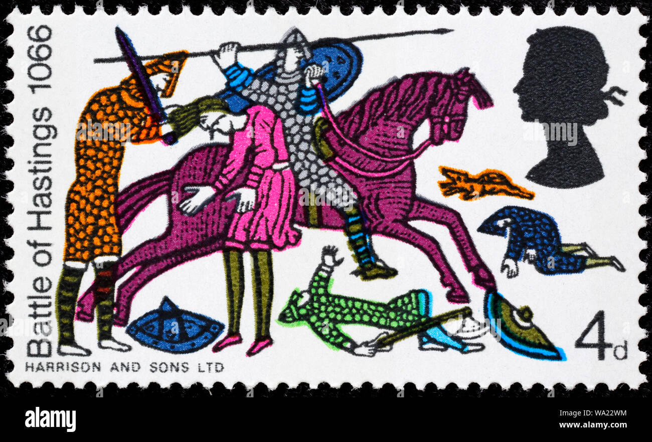 Bayeux tapestry battle of hastings hi-res stock photography and images ...