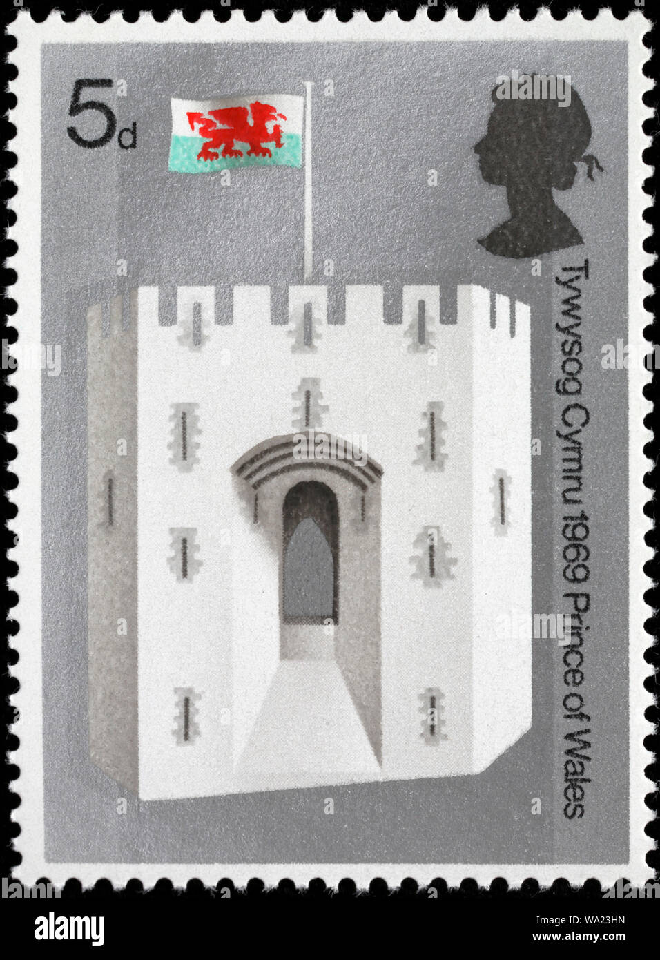 Caernarfon Castle, King's Gate, Investiture of HRH The Prince of Wales