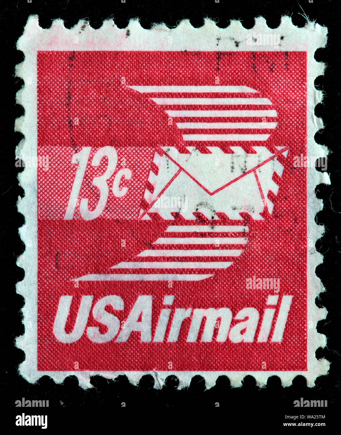 USPS Air Mail Red Forever First Class Postage Stamps Airmail Colors of the  Flag (20 stamps)