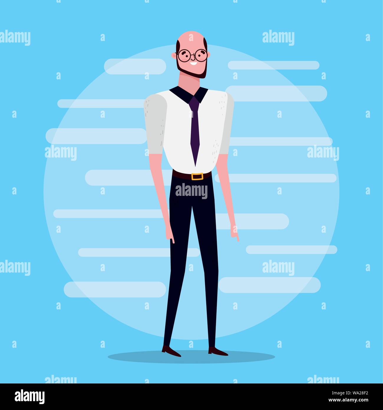 businessman character professional business flat design vector ...