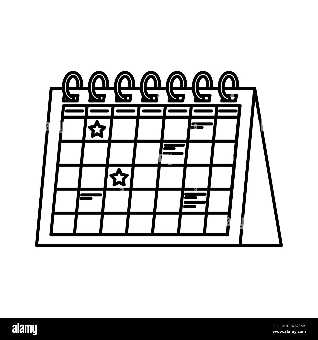 calendar reminder date isolated icon Stock Vector Image & Art - Alamy