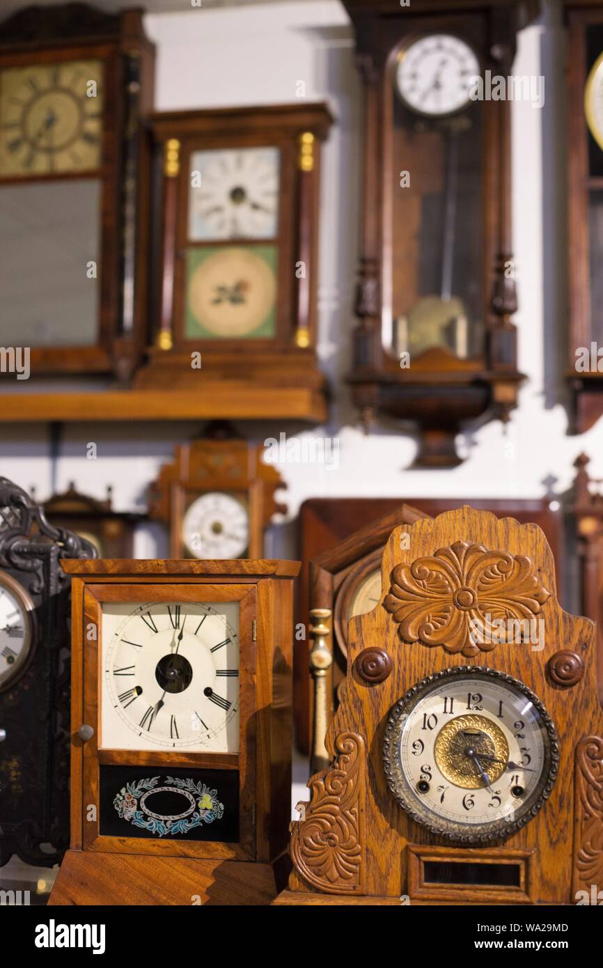 Antique clocks hires stock photography and