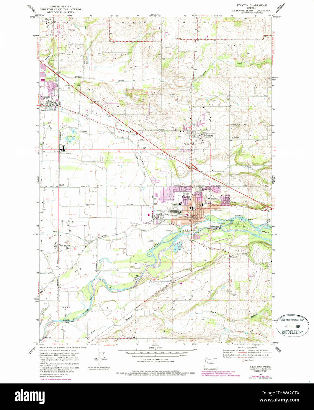 Stayton oregon hires stock photography and images Alamy