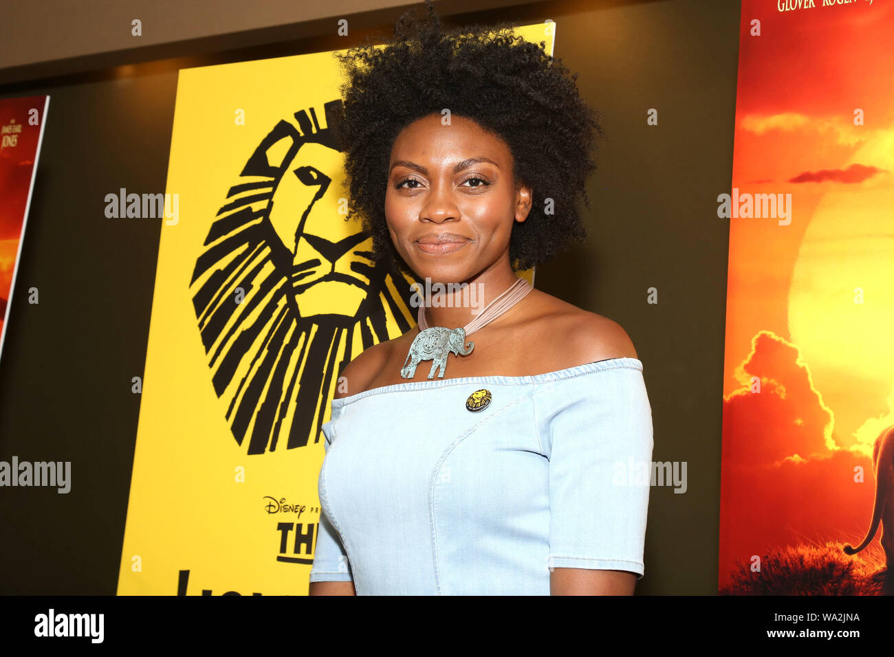 The Broadway cast of The Lion King celebrates the new film The Lion