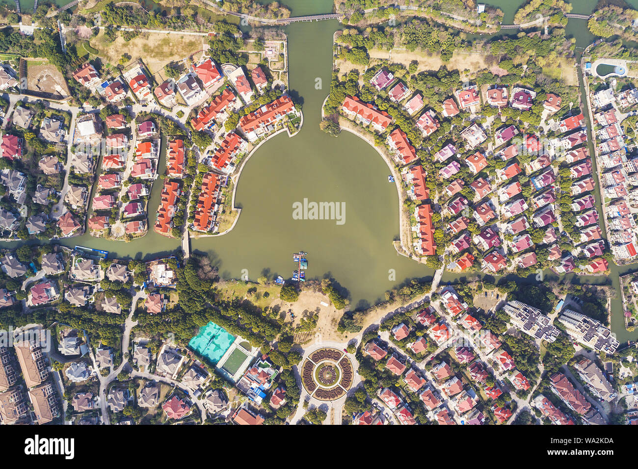 Lake tai aerial hi-res stock photography and images - Alamy