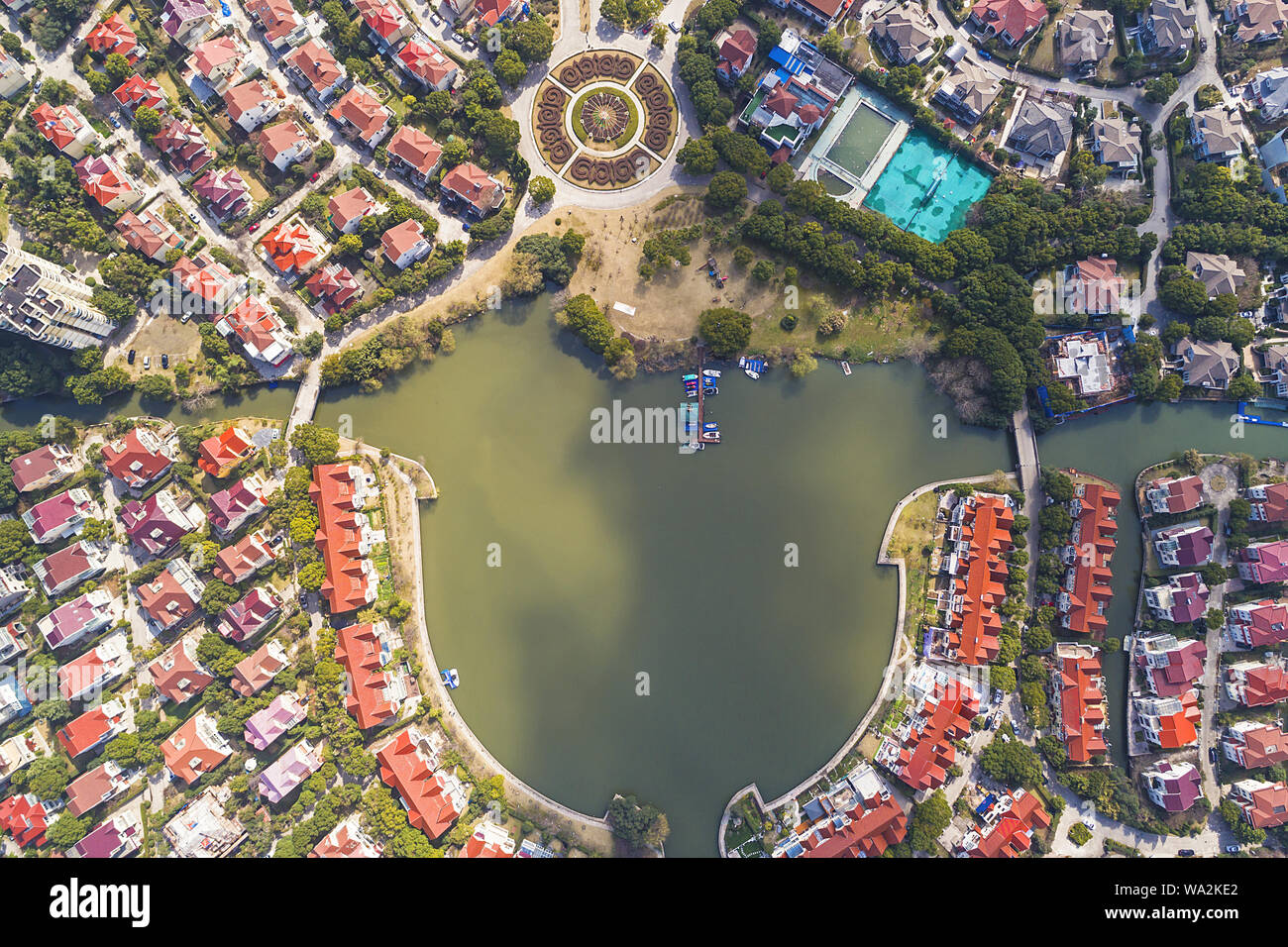 Lake tai aerial hi-res stock photography and images - Alamy