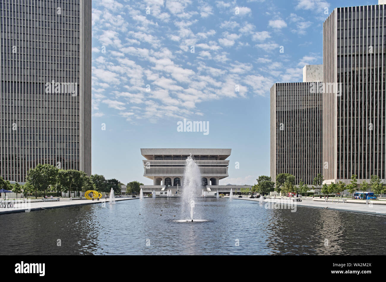 Empire State Plaza Stock Photo - Alamy