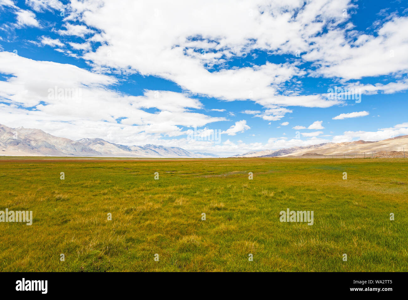 Tibet's natural scenery Stock Photo