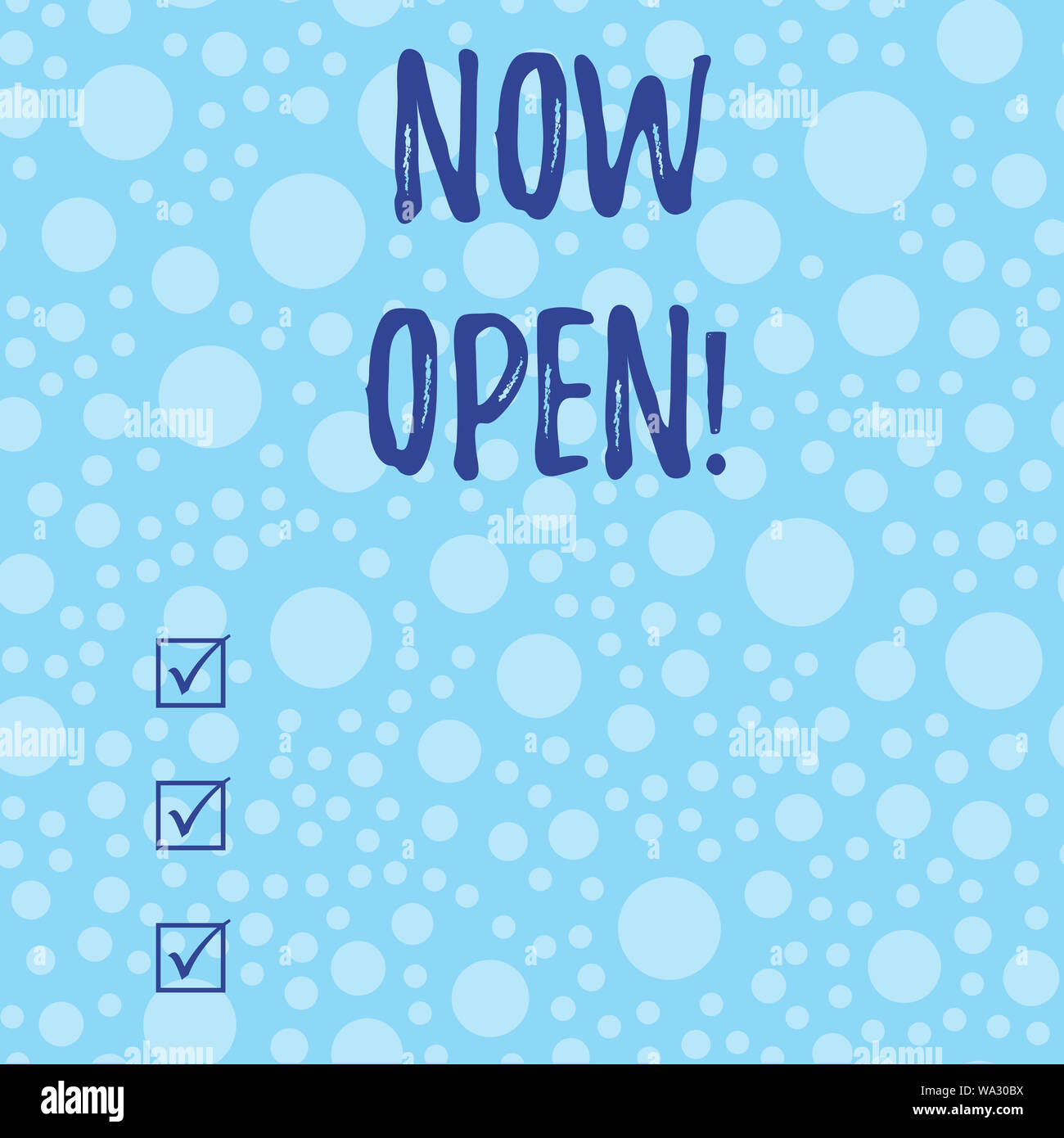 Conceptual Hand Writing Showing Now Open Concept Meaning Leave