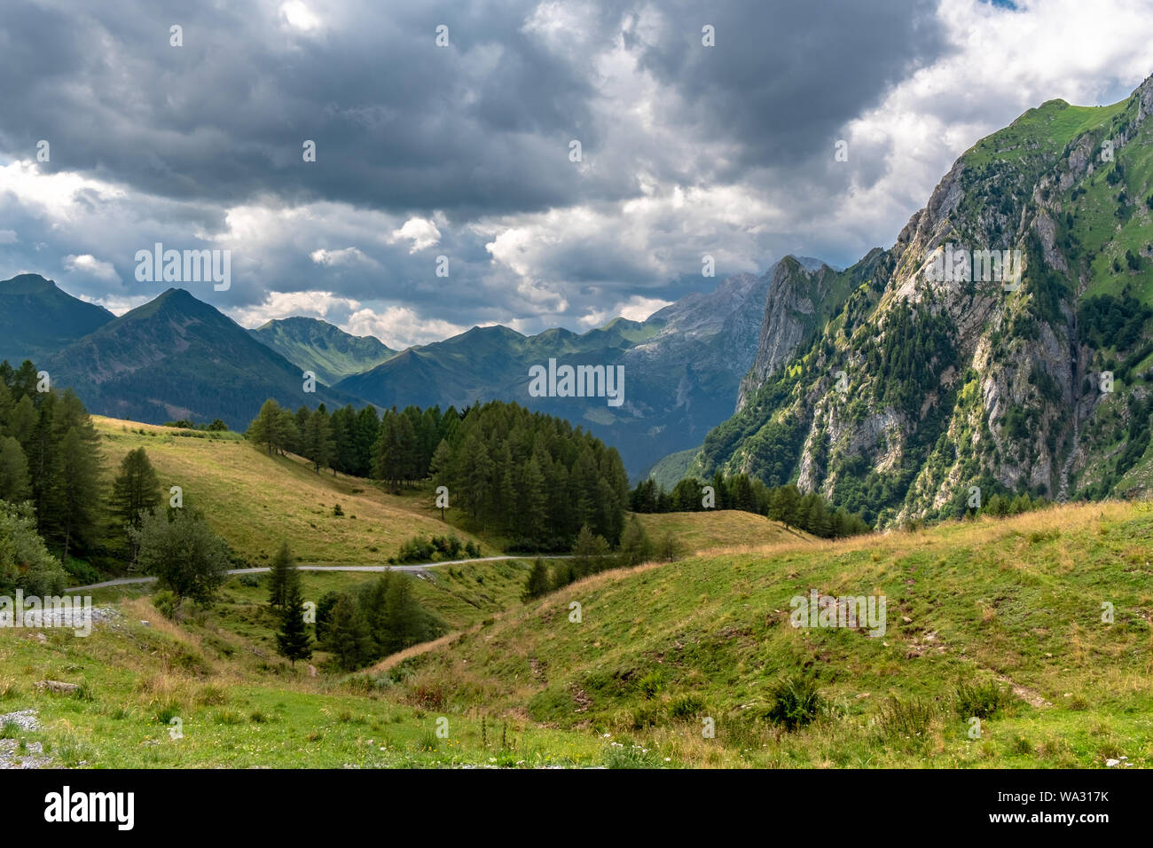 Summer day in the alps of Friuli Venezia-Giulia, Italy Stock Photo - Alamy