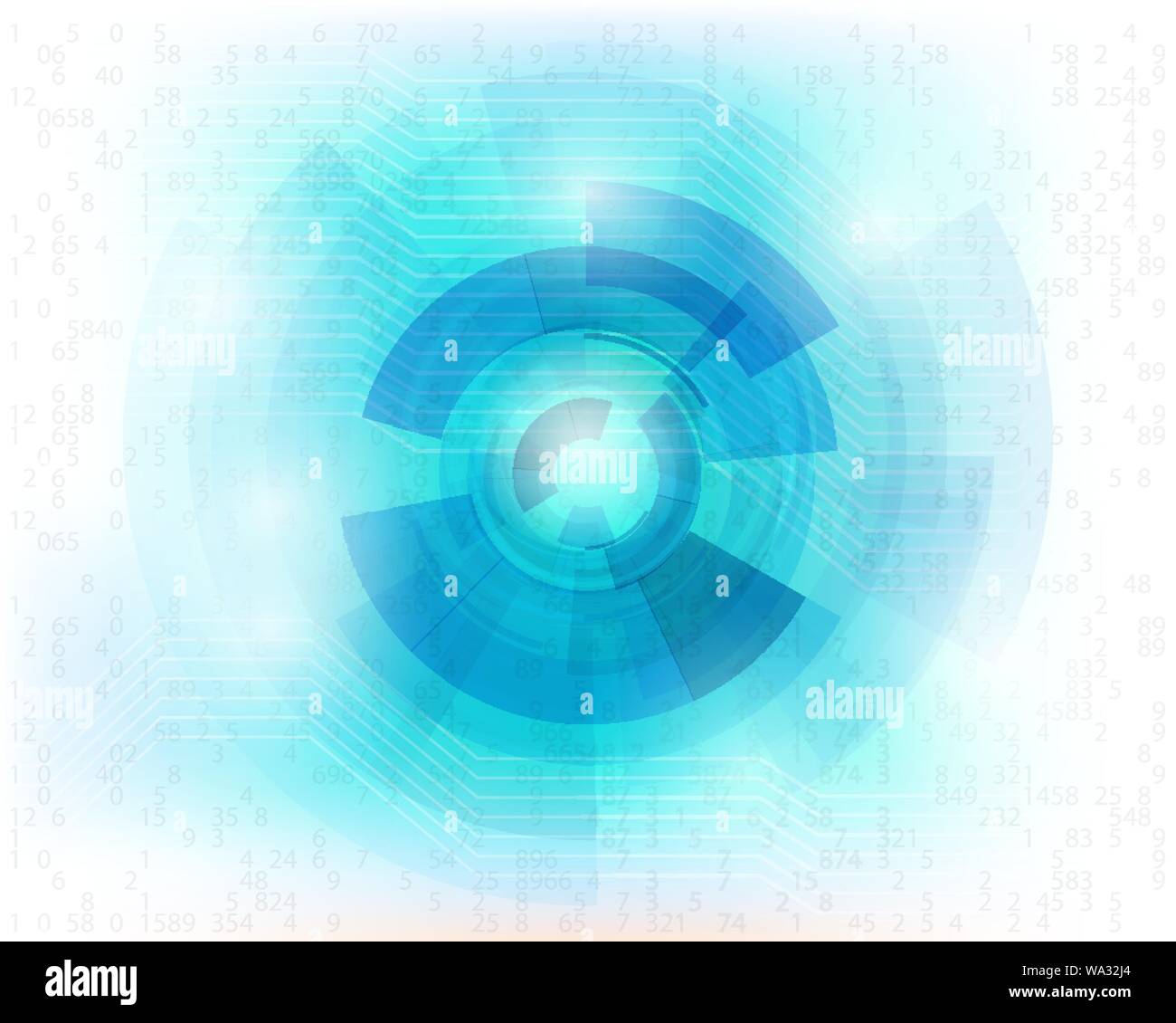 Mechanical abstract background Stock Vector