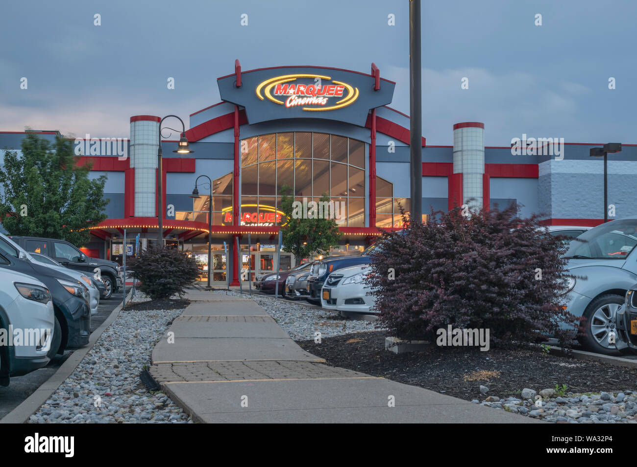NEW HARTFORD, NEW YORK AUG 16, 2019 Marquee Cinemas began in 1979