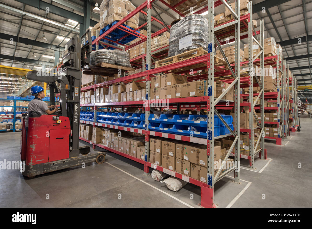 The factory warehouse Stock Photo Alamy