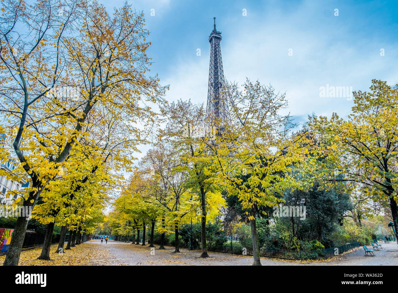 Autumn in Paris Stock Photo