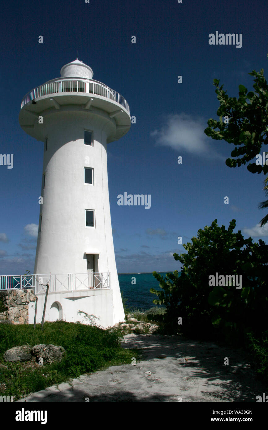 Solomons Lighthouse, New Providence Island, Bahamas Stock Photo Alamy