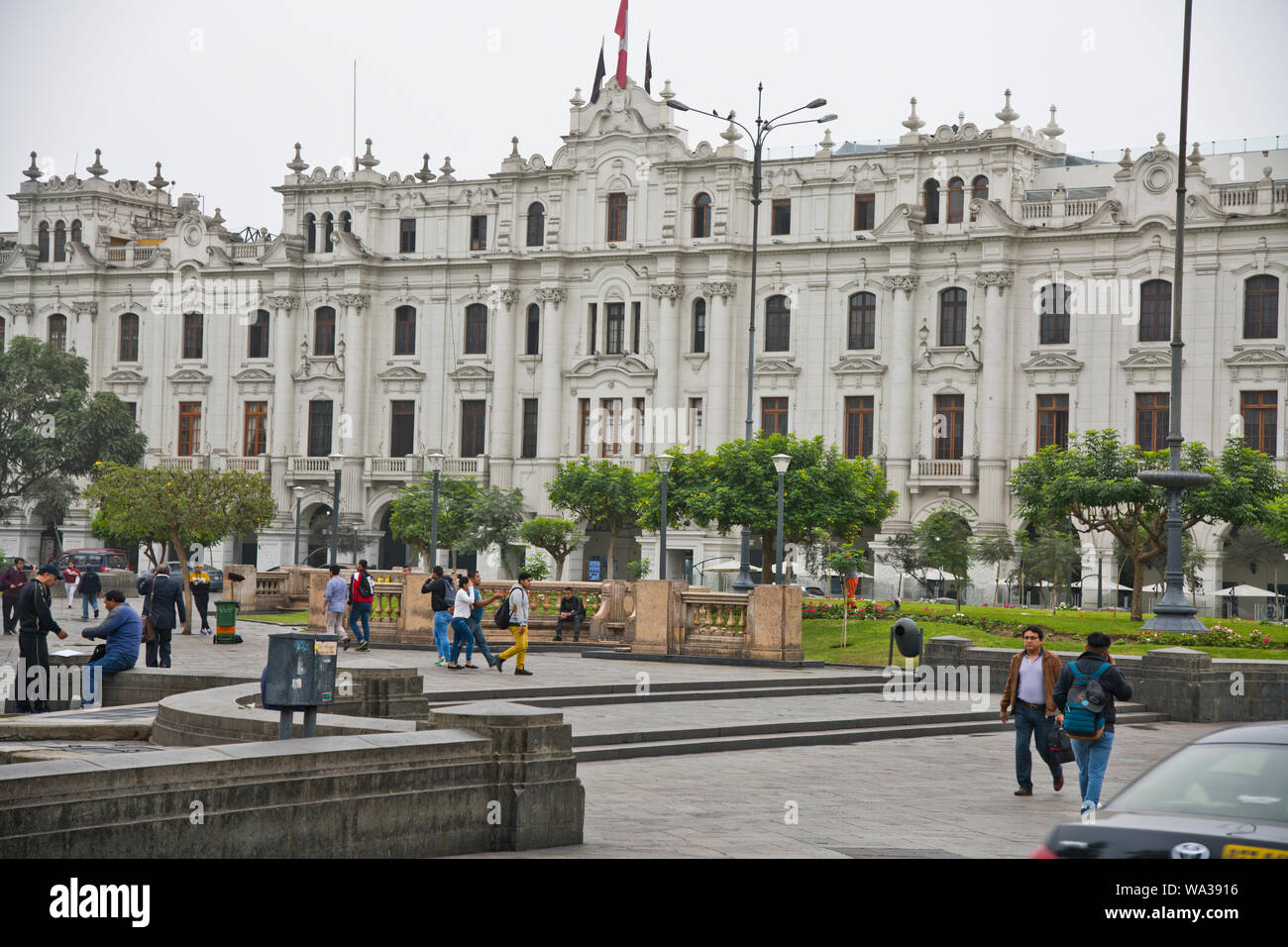 Government Buildings,Flats,Apartments,Peruvian, Spanih,Lima,Peru