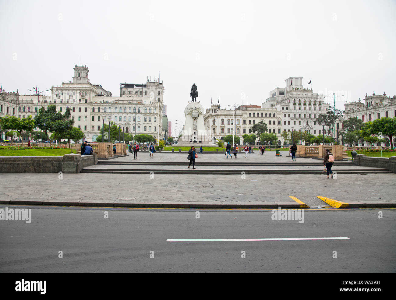 Government Buildings,Flats,Apartments,Peruvian, Spanih,Lima,Peru