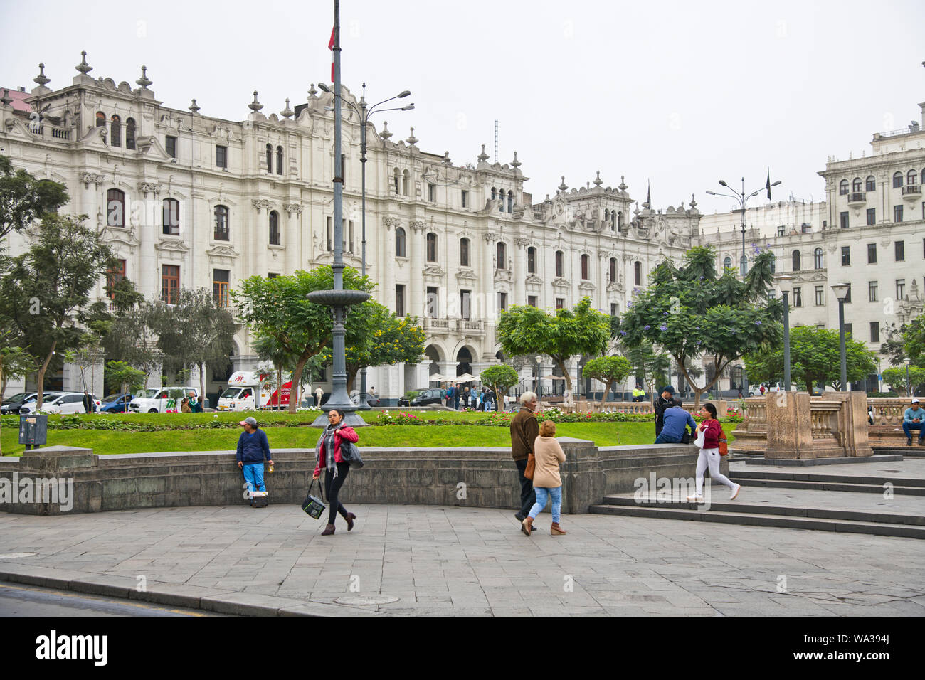 Government Buildings,Flats,Apartments,Peruvian, Spanih,Lima,Peru