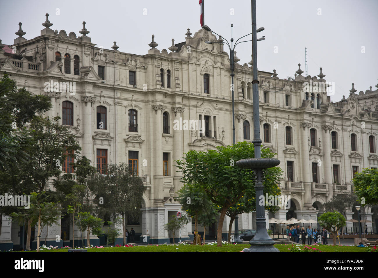 Government Buildings,Flats,Apartments,Peruvian, Spanih,Lima,Peru
