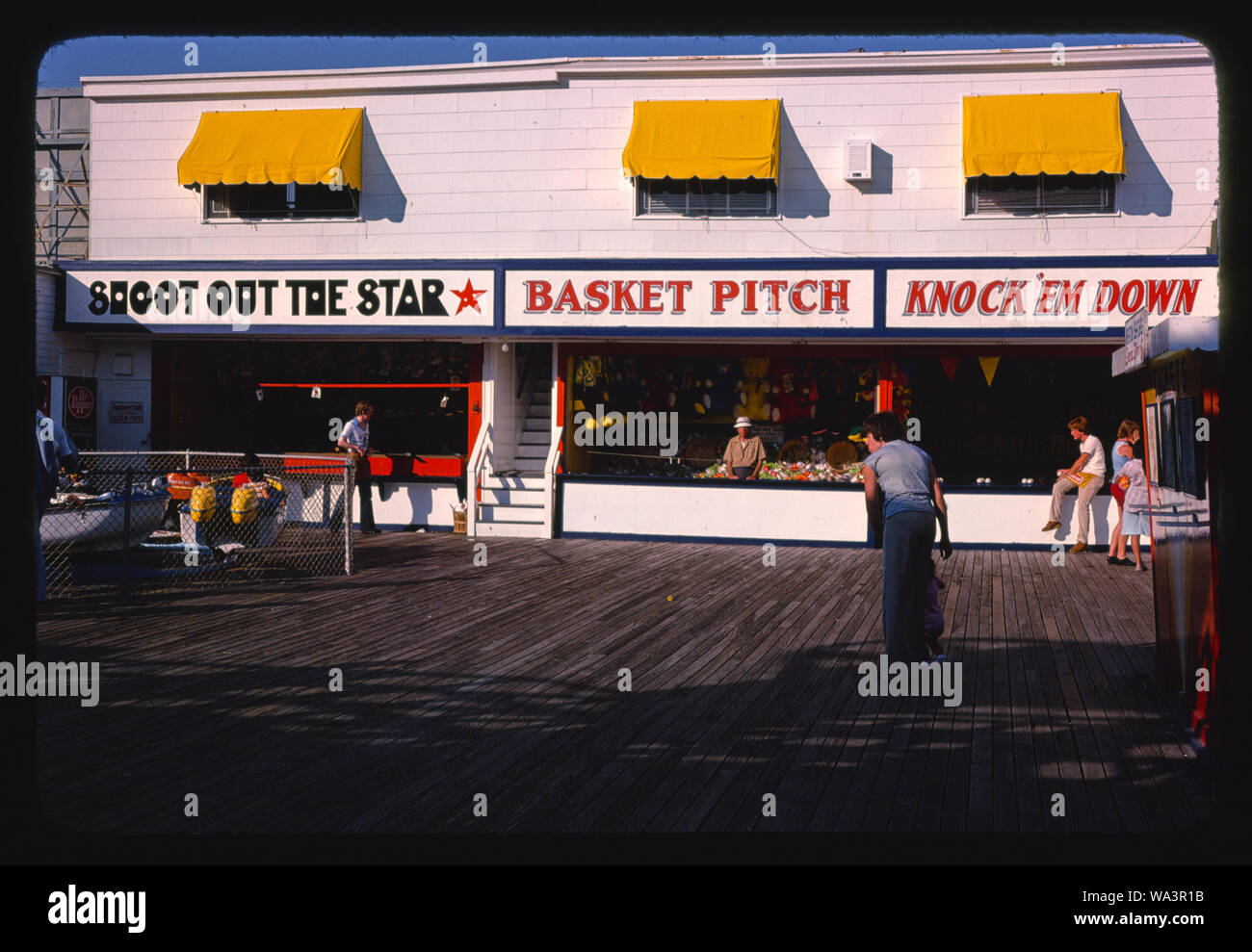 Boardwalk game stores, Atlantic City, New Jersey Stock Photo Alamy