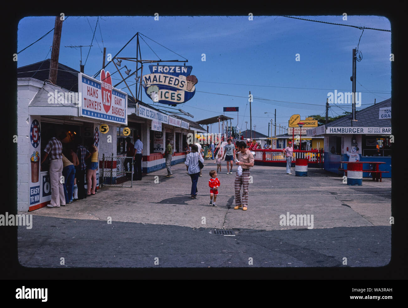 Boardwalk, Keansburg, New Jersey Stock Photo Alamy